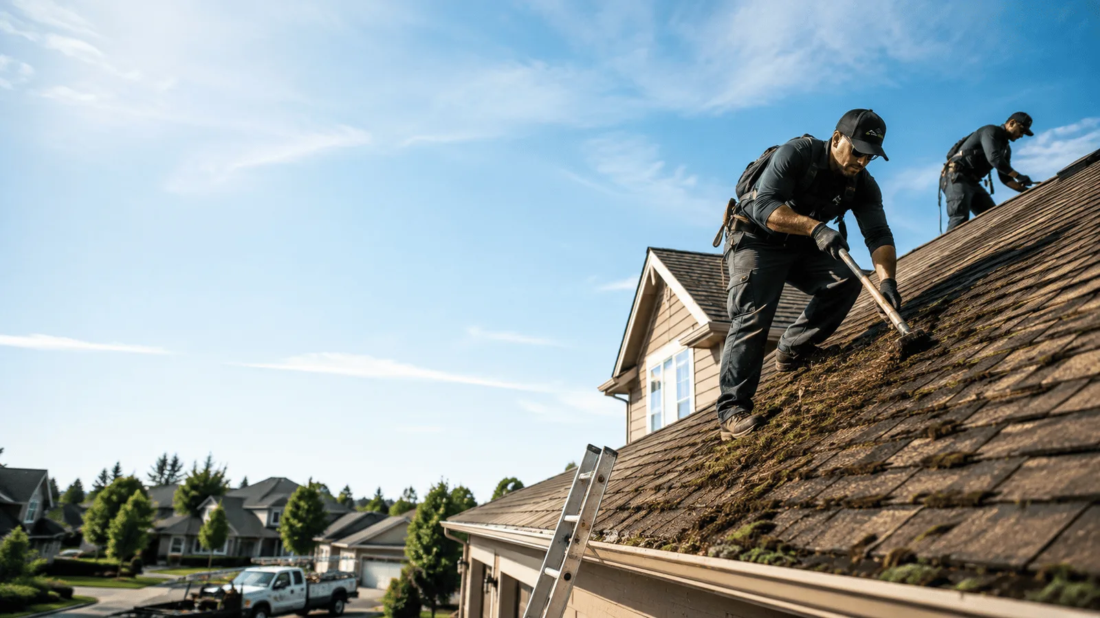 Roof Moss Removal in Benson, NC near me